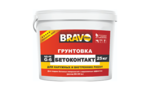 Грунтовка Бетоконтакт для наружных и внутренних работ 14 кг